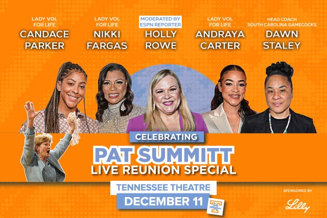 More Info for CELEBRATING PAT SUMMITT: A Live Reunion Special